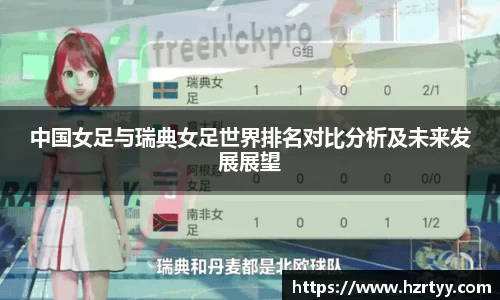 中国女足与瑞典女足世界排名对比分析及未来发展展望